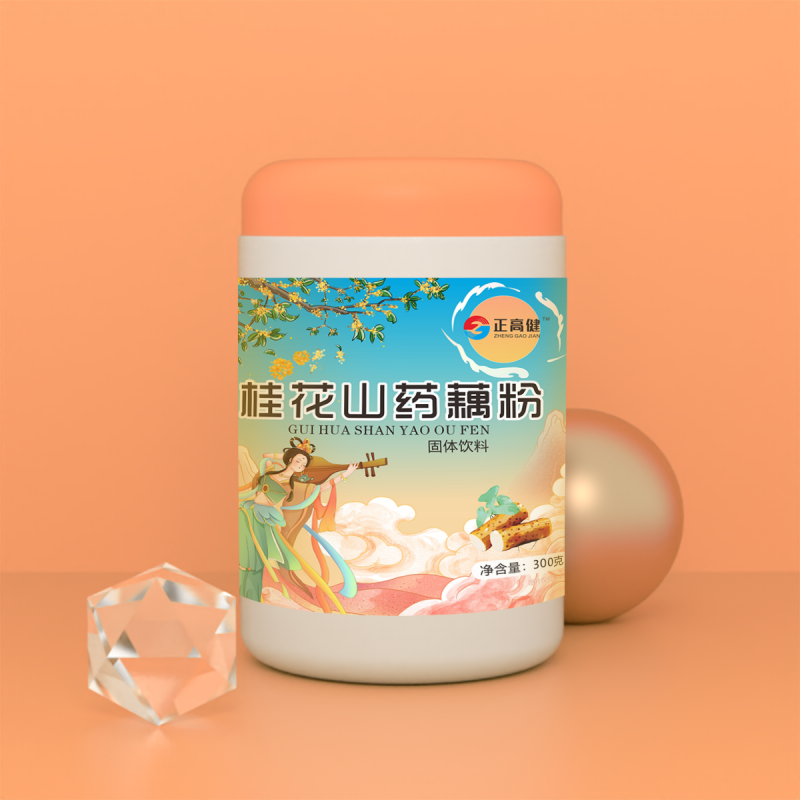 桂花山藥藕粉